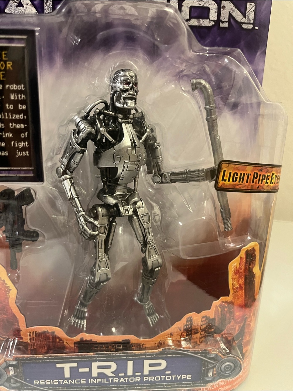 T-R.I.P. Resistance Infiltrator Prototype Action Figure - Silver